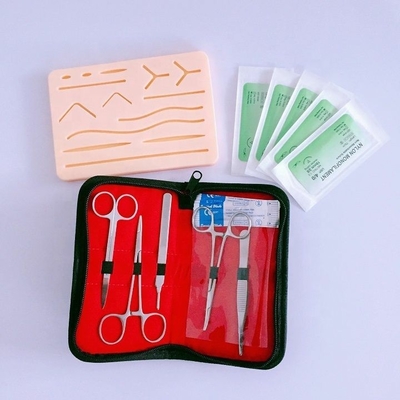 医学の縫合線の練習のキットの縫合線のパッドとの外科縫合線の訓練